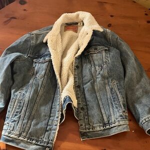 Levi’s Denim Sherpa Jacket
